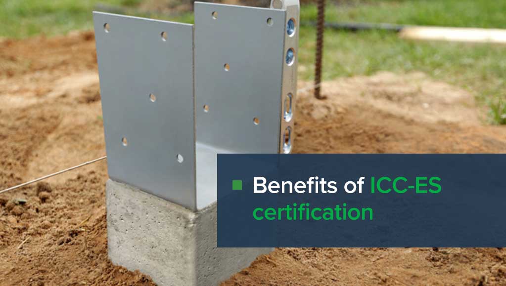 ICC-ES Certification Benefits brochure