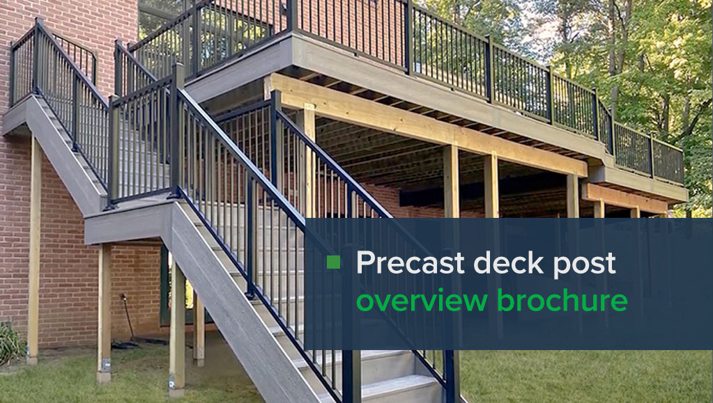 Precast deck post overview brochure